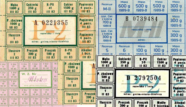 30 lat od zniesienia kartek na żywność